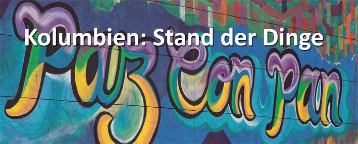 Kolumbien: Stand der Dinge