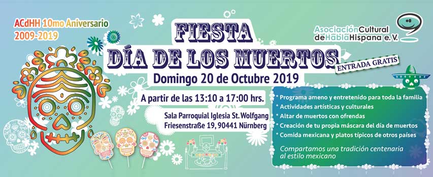 FIESTA DÍA DE LOS MUERTOS