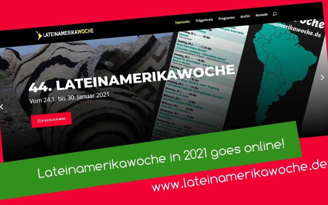 Lateinamerikawoche goes online!